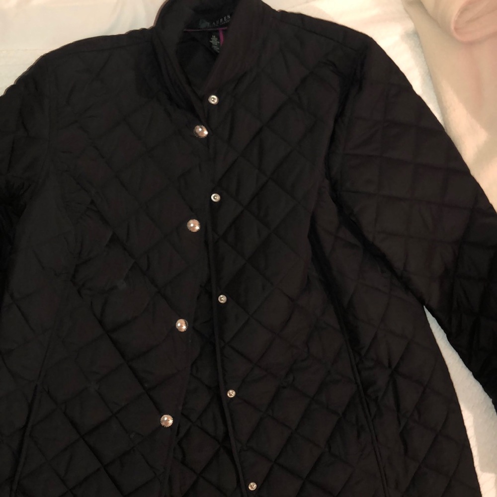 Lauren Ralph Lauren black quilted jacket